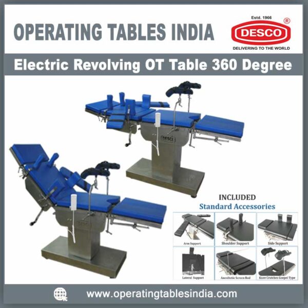 Electric Revolving OT Table 360 Degree