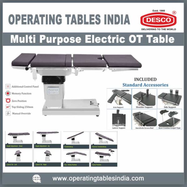 Multi Purpose Electric OT Table